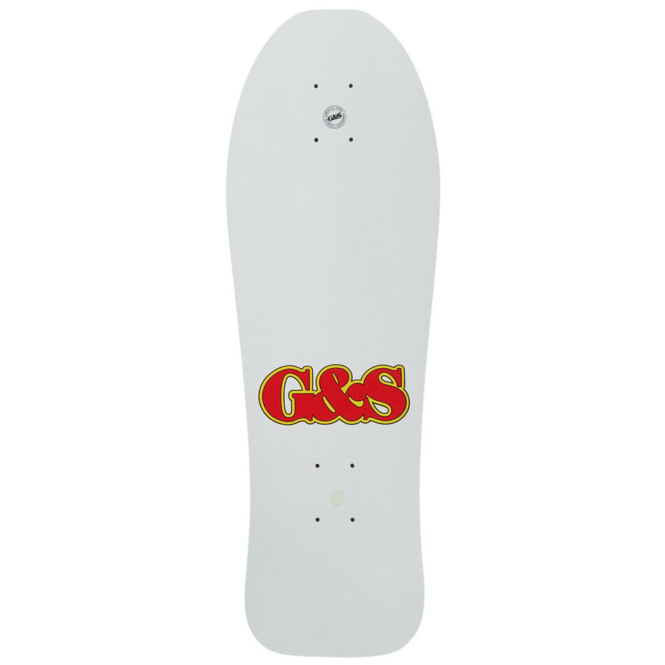 G&S Neil Blender Rocking Dog Re-issue Deck White