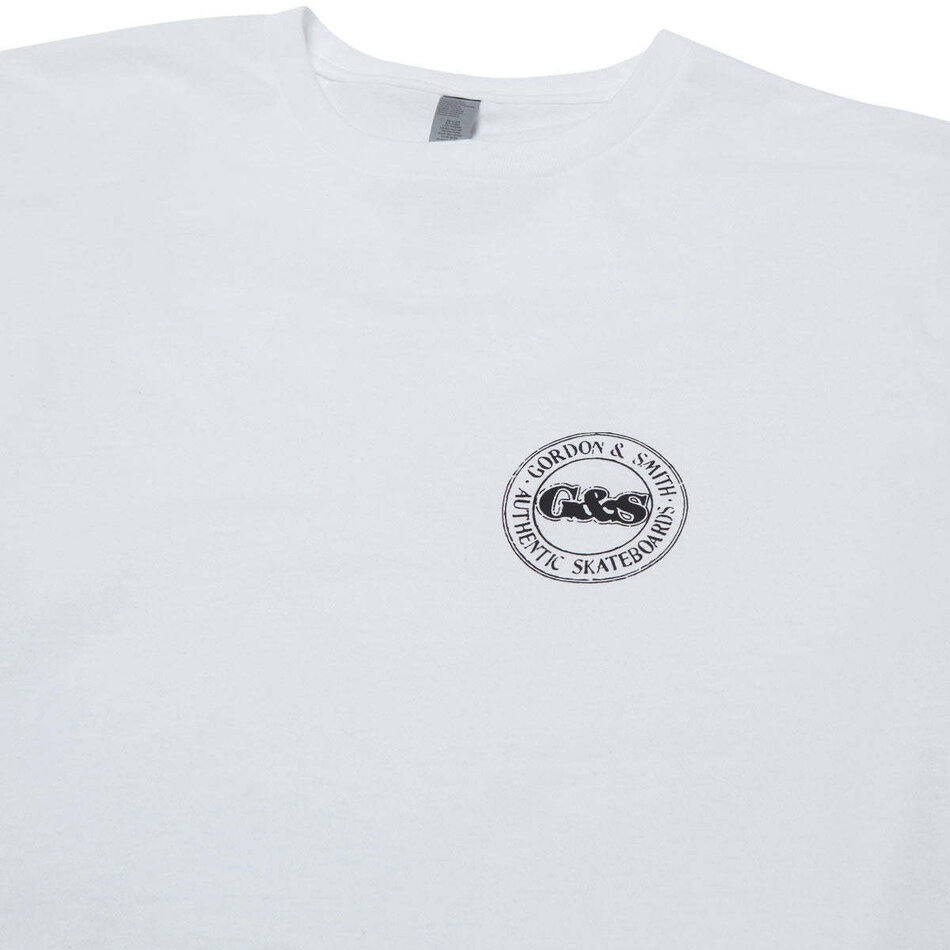 G&S Neil Blender Rocking Dog T-Shirt White