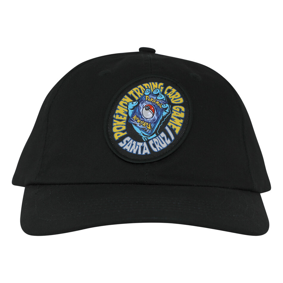 Pokémon x Santa Cruz TCG Hand Snapback Hat Black
