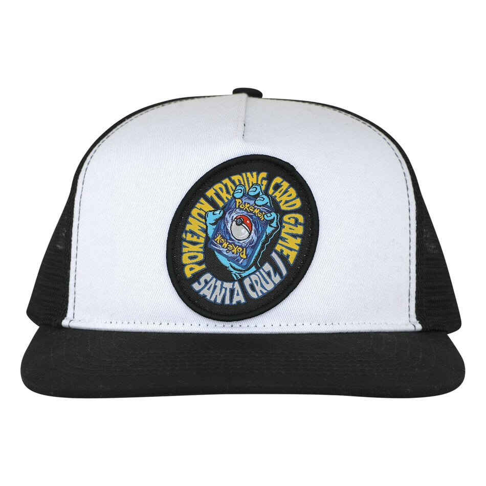 Pokémon x Santa Cruz TCG Hand Trucker Hat Black/White