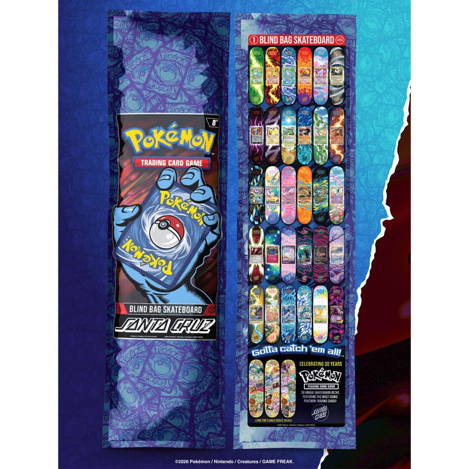 Santa Cruz x Pokémon TCG Blind Bag Deck