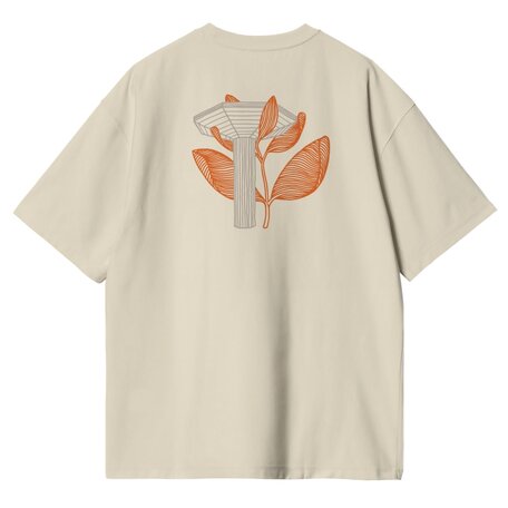 Magenta Pillar Baseline T-Shirt Natural