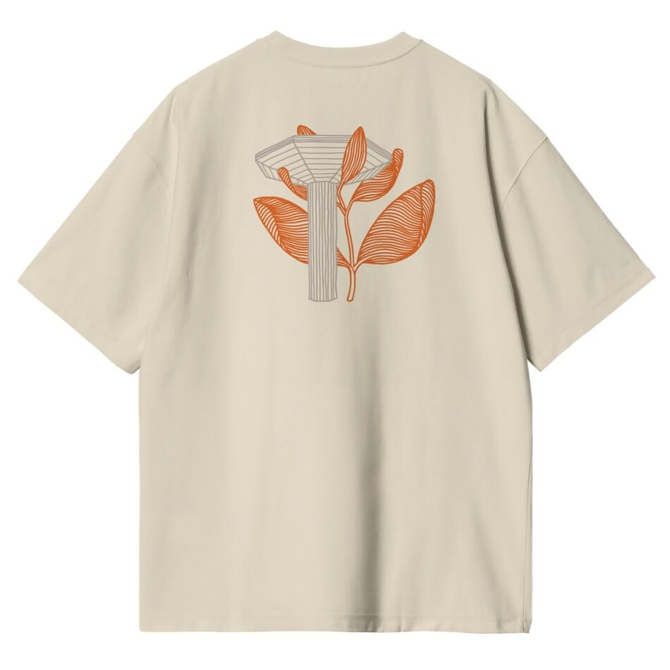 Magenta Pillar Baseline T-Shirt Natural