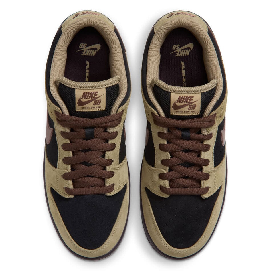 Nike SB Dunk Low Pro Filbert/Light Chocolate-Black-Burgundy Ash