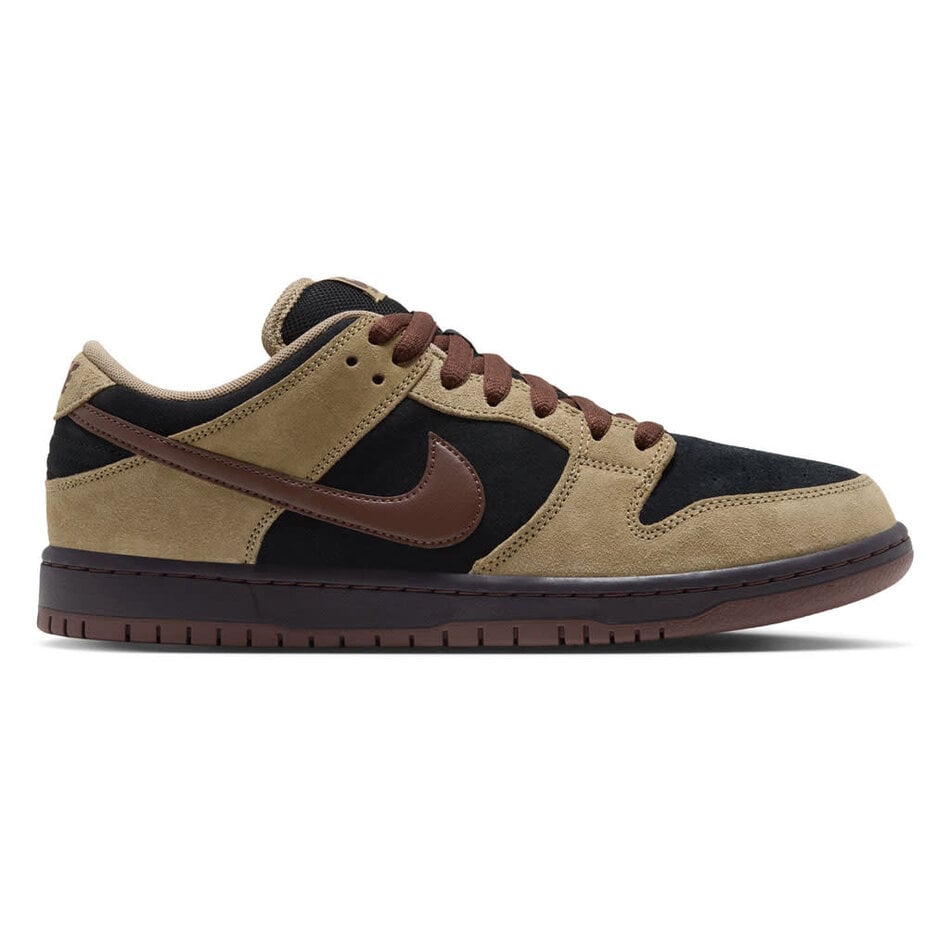 Nike SB Dunk Low Pro Filbert/Light Chocolate-Black-Burgundy Ash