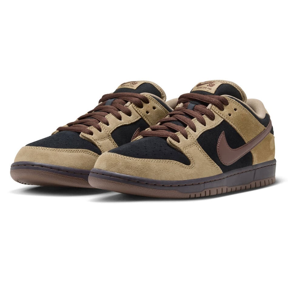 Nike SB Dunk Low Pro Filbert/Light Chocolate-Black-Burgundy Ash