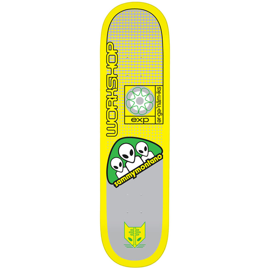 Alien Workshop Sammy Montano Ergonomics EXP Deck Neon Yellow