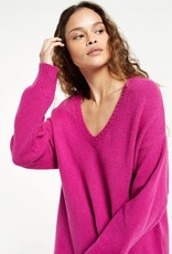 ZS Autumn V-neck sweater zw214476