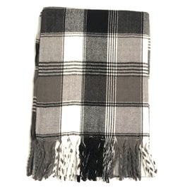 plaid blanket scarf YS-3849