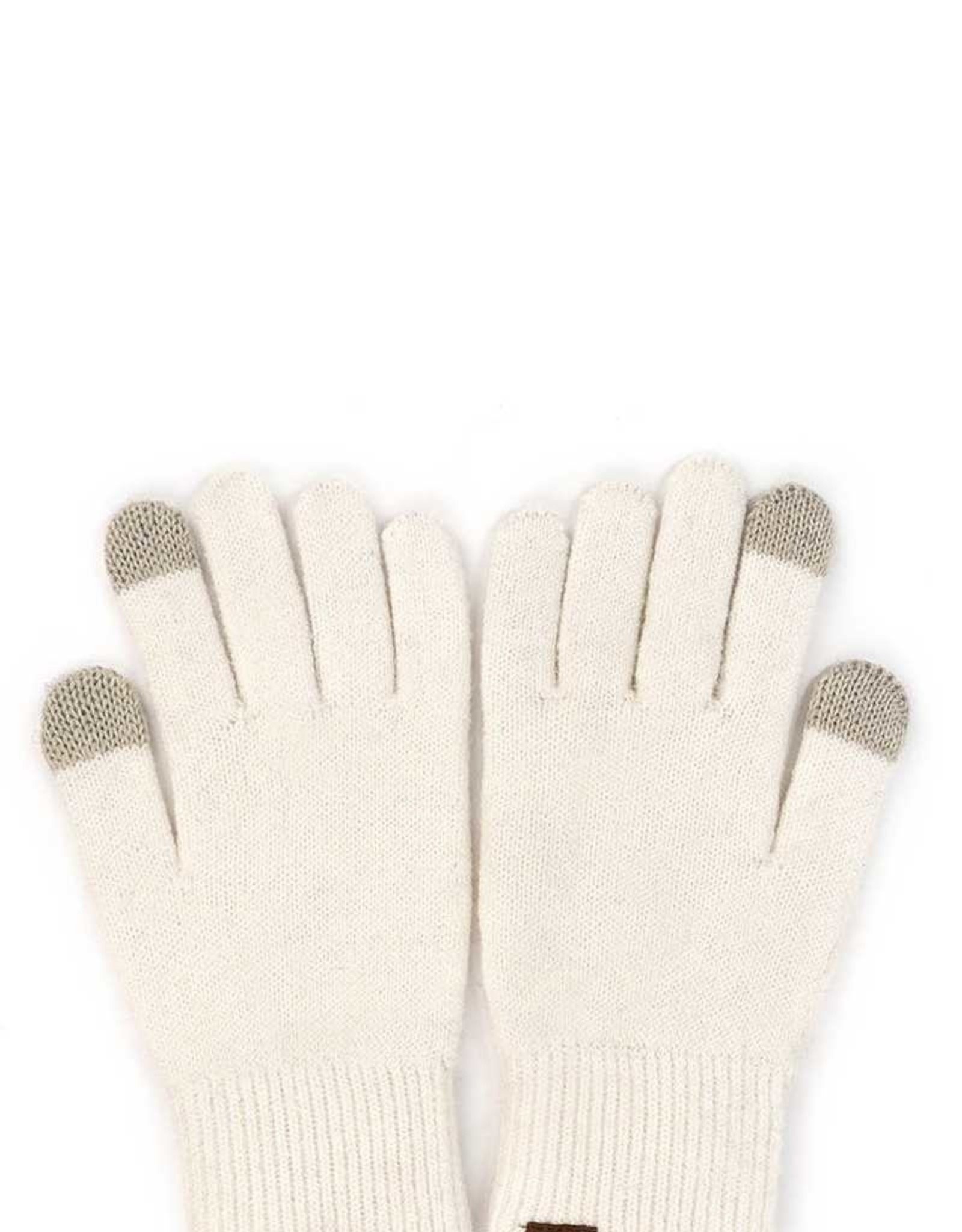 CC soft recycled yarn glove G-2075