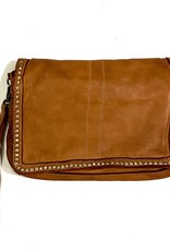 Bolsa Nova BN Camilla leather messenger bag BN062
