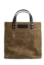 Hardmill Waxed Canvas Grocery Tote