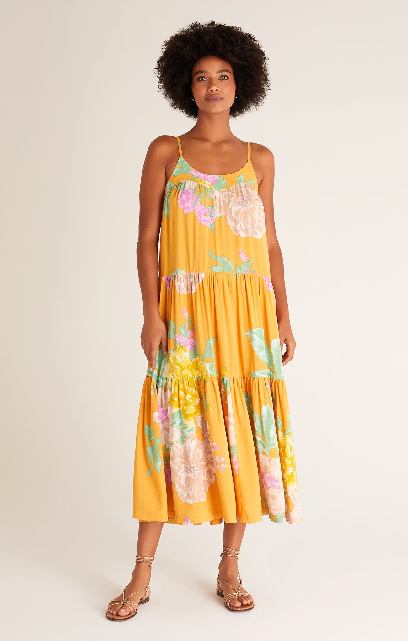 Laila floral maxi dress ZD222232 - flicka