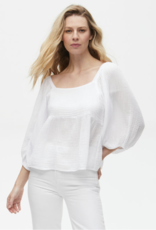 Patsy Square Neck Puff Sleeve Top
