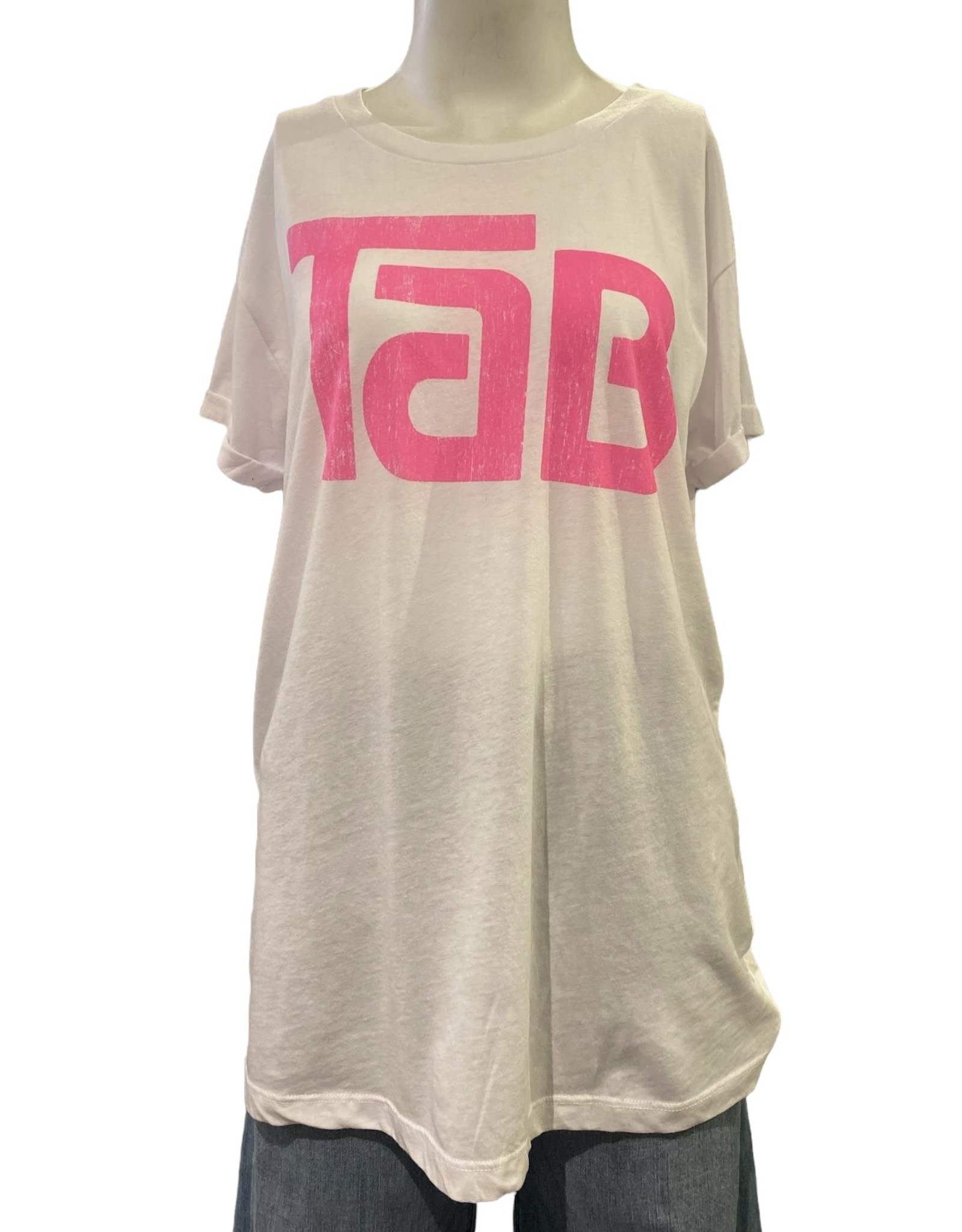 recycled vint. rolled crew tee CW8478