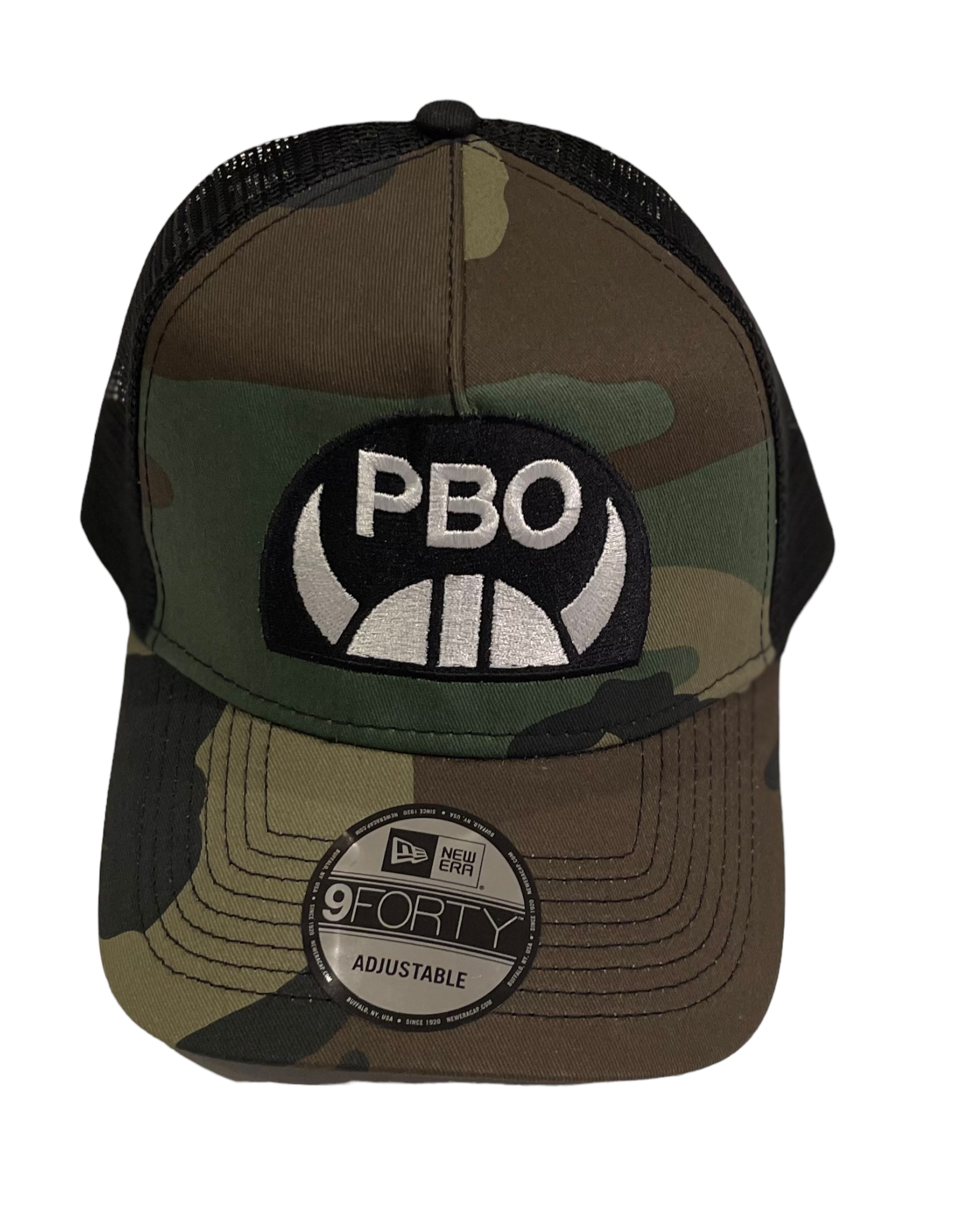 New Era Snapback Trucker Cap NE205 Camo/ Black