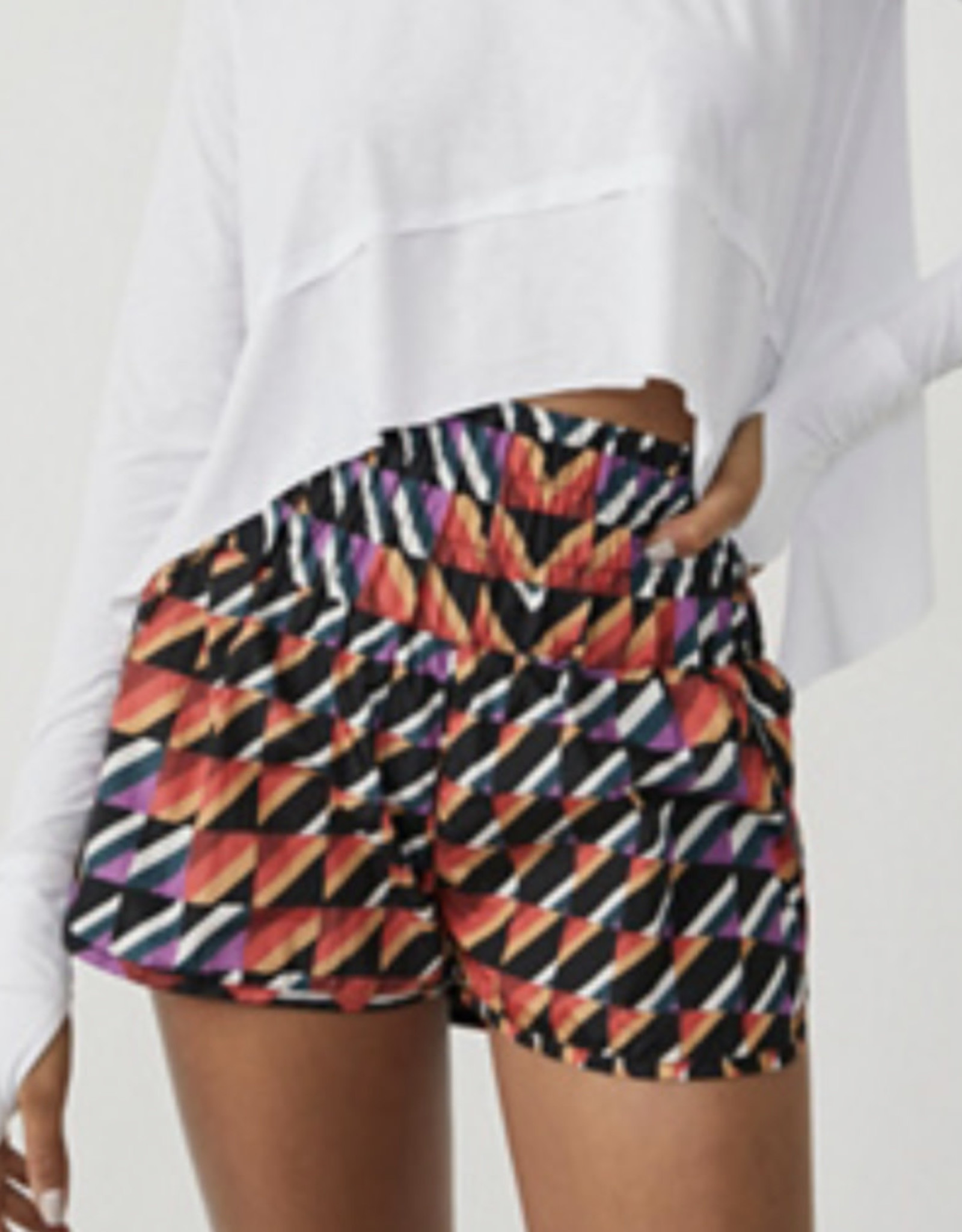Free People FP the way home short print OB1223545