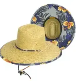 Peter Grimm Kenny Blue Leaf Underbrim Lifeguard Hat