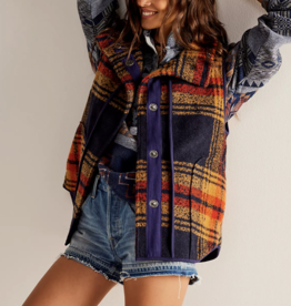 Free People Wrapped up Blanket Vest