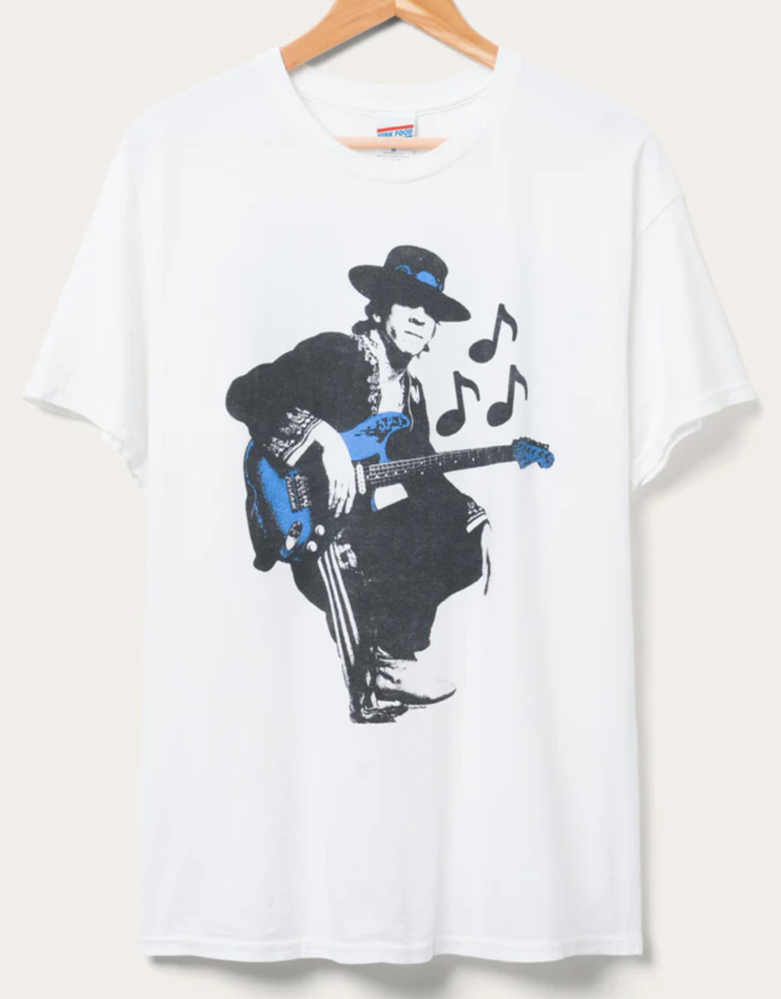 Hollister High Voltage Guitar Retro Style Oversized Tee Shirt