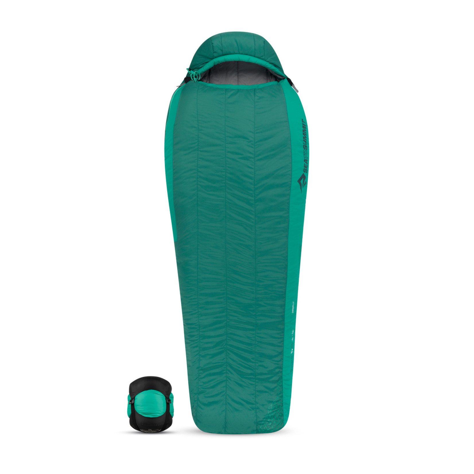 Sea to Summit Traverse - TvIII Regular Synthetic sleeping bag 15F/-10C GREEN