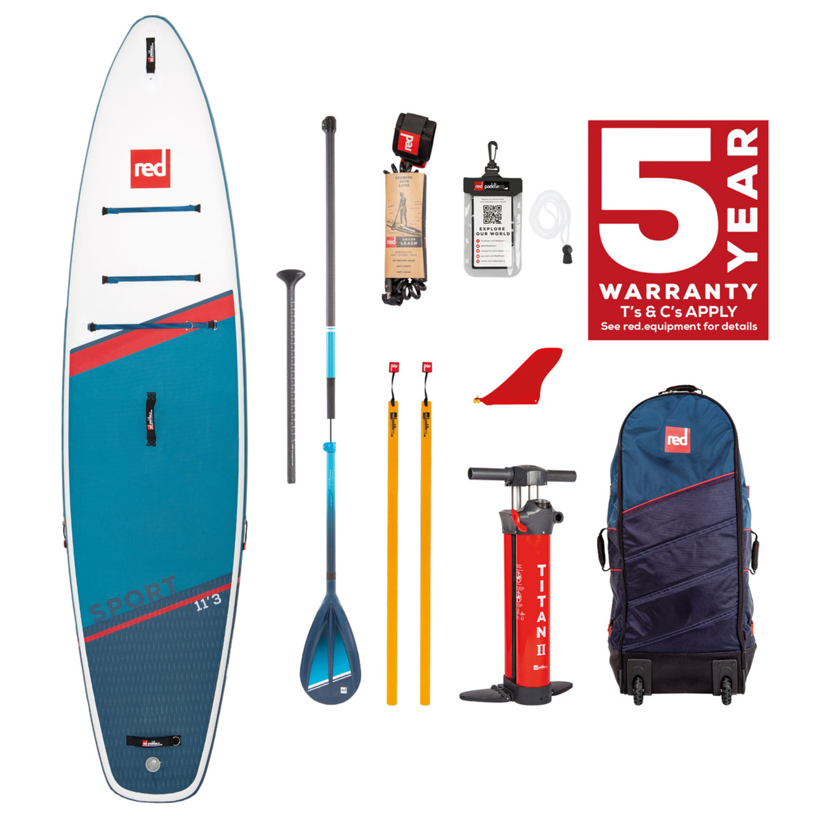 Red Paddle Sport 11'3 Inflatable Package