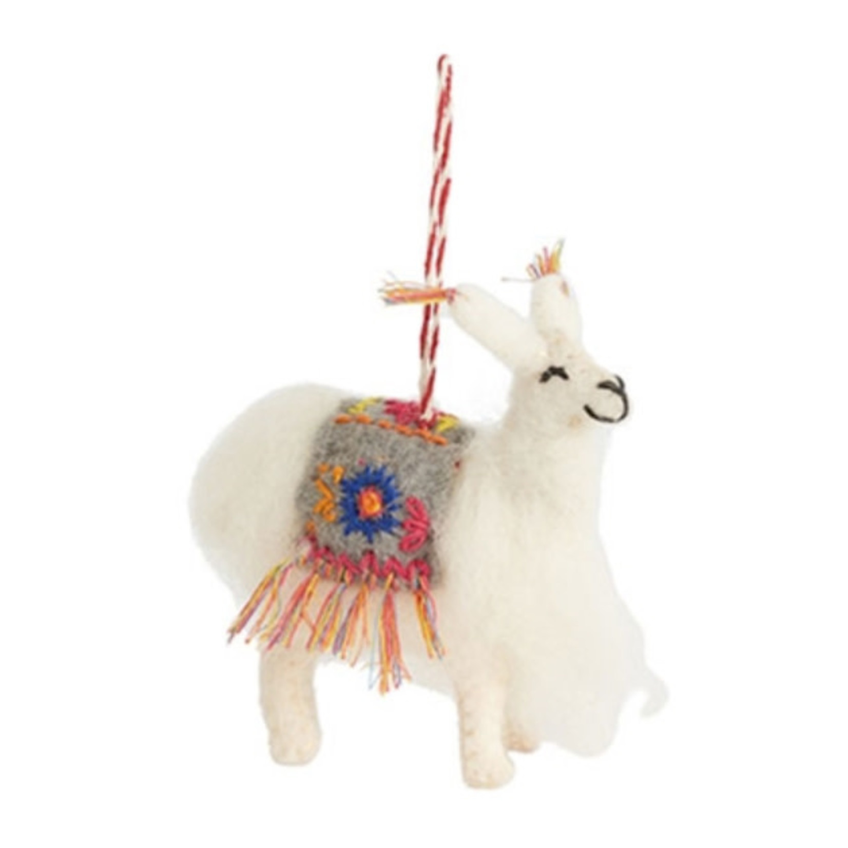 farm friends ornament Llama 4.5x2.25x4.25po