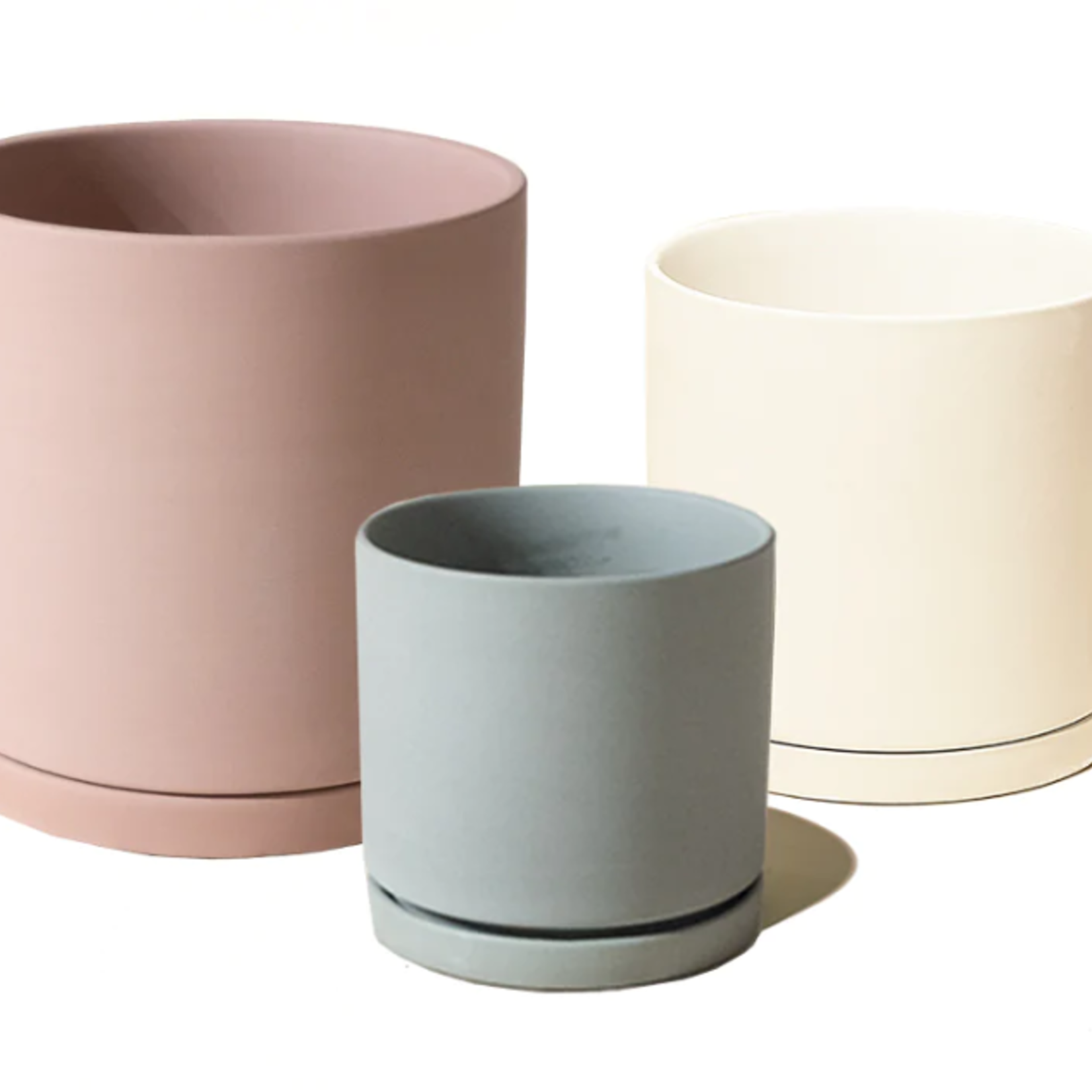 CHIVE Pot avec assiette Dojo en 3.5, 6, 7 et 8''