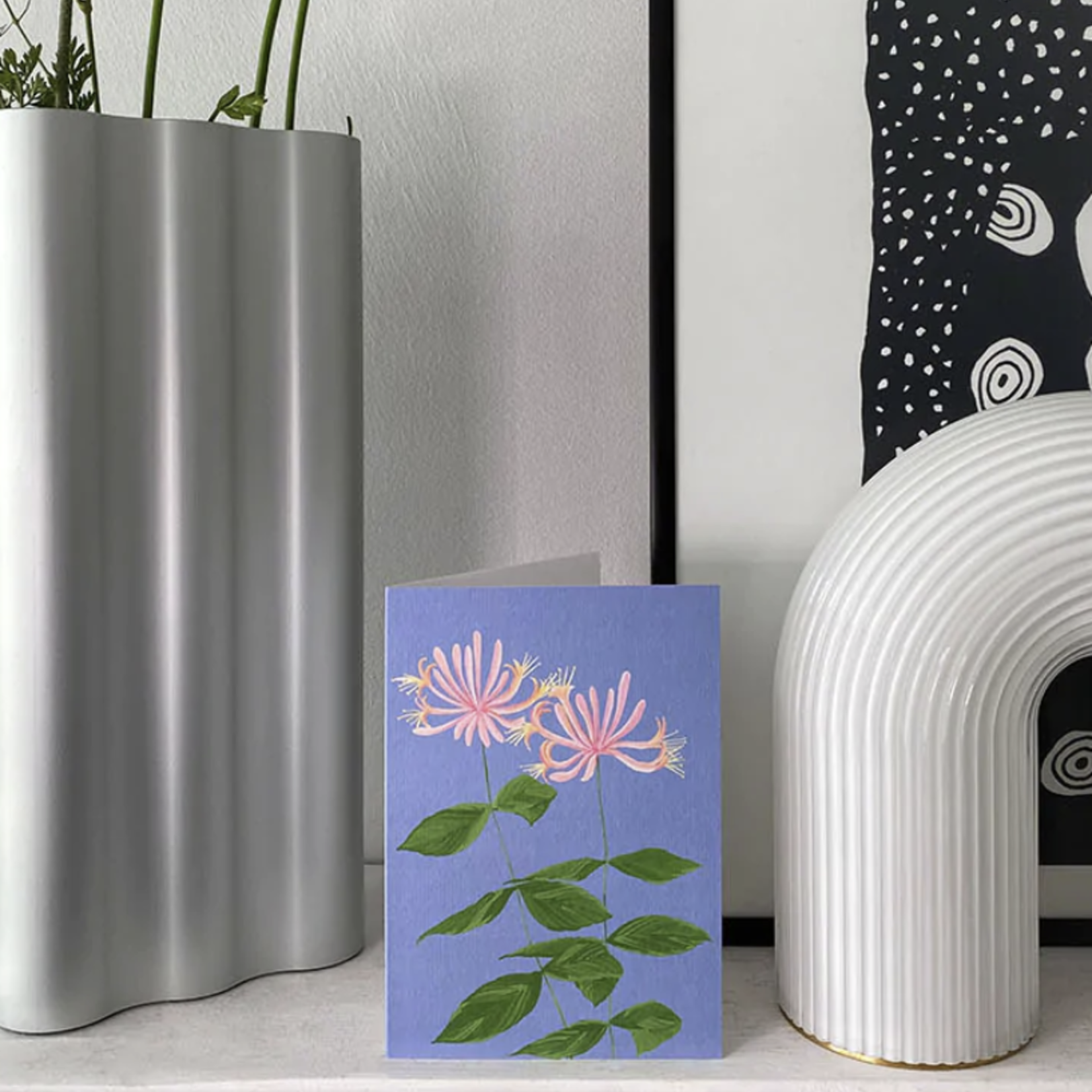 Stengun Drawings Carte de souhaits Stengun – Honeysuckle