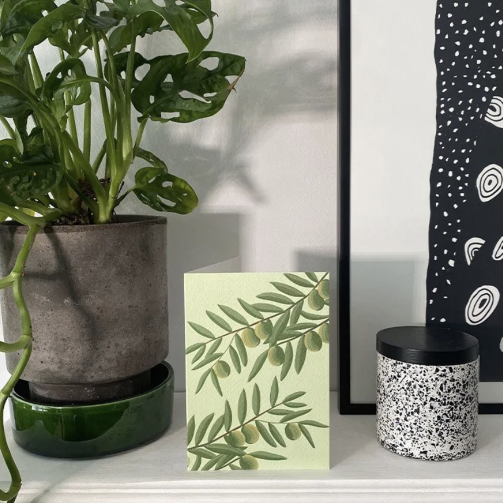 Stengun Drawings Carte de souhaits Stengun – Olives