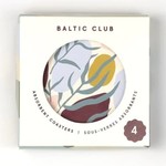 Baltic Club 4 Sous-verres absorbants Baltic Club - Nest