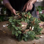 Natural Christmas Wreath – 12''
