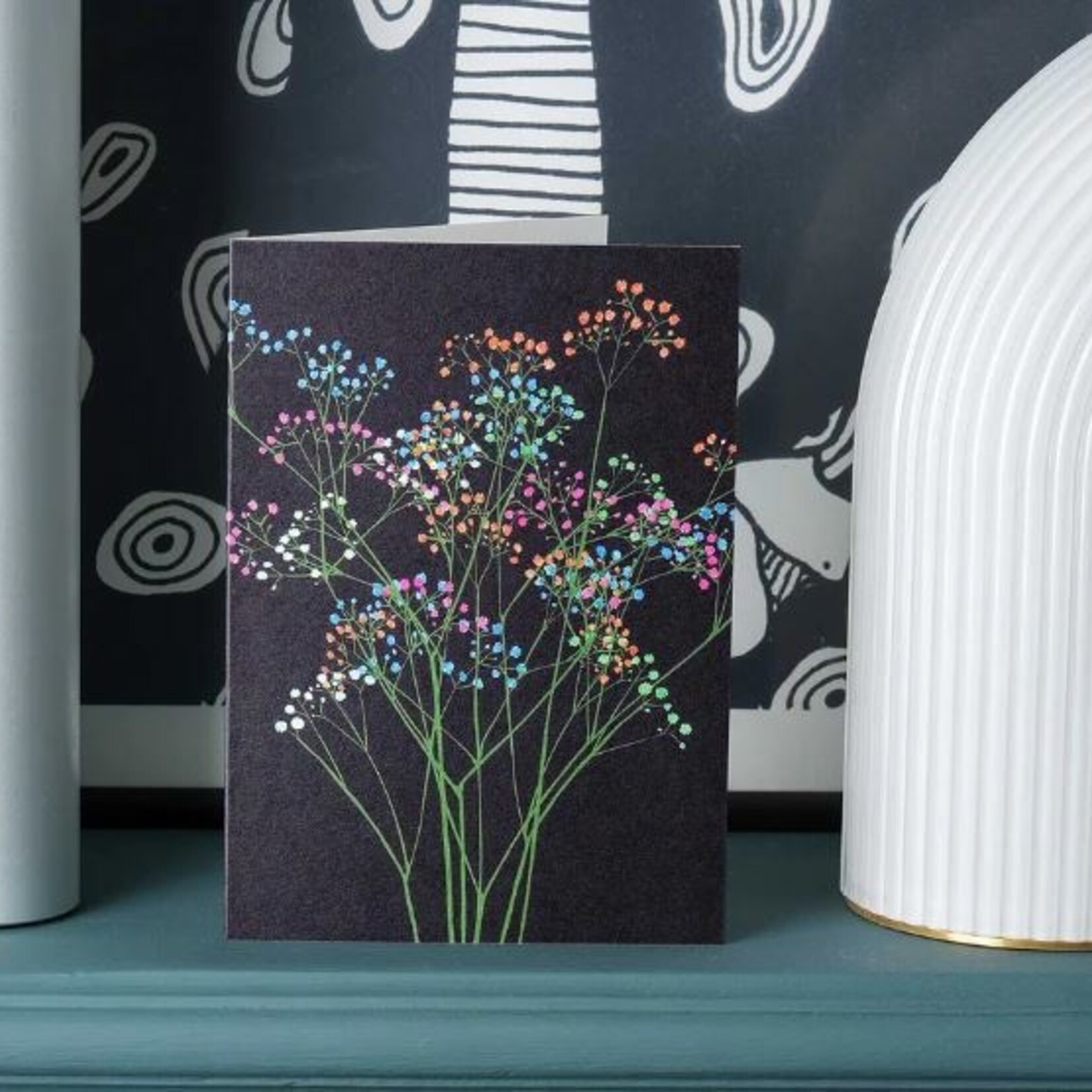 Stengun Drawings Carte Stengun - Rainbow Gypsophile