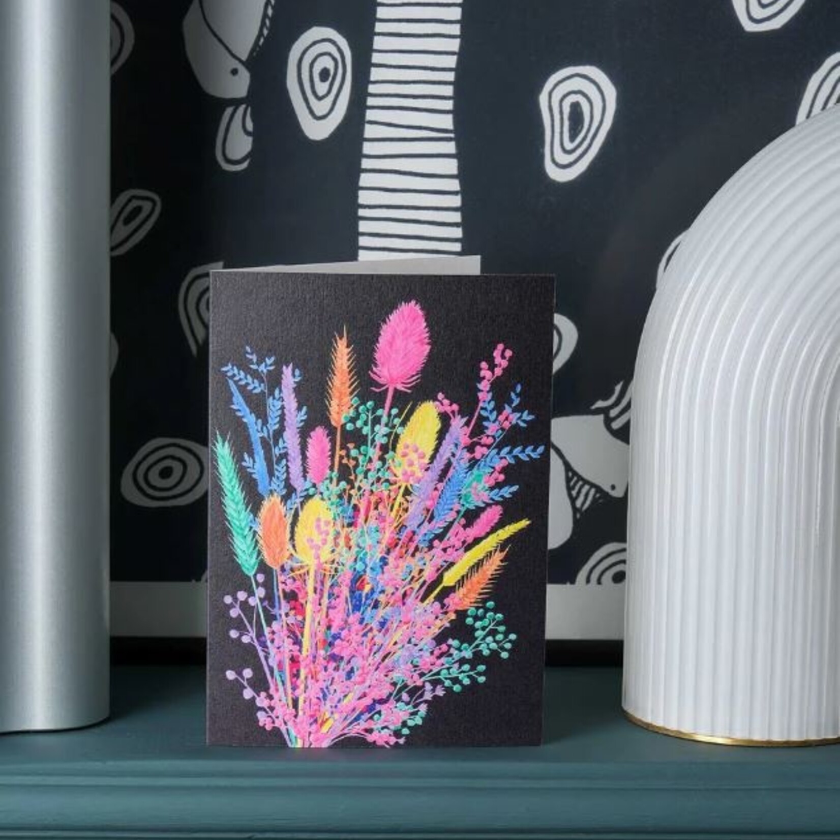 Stengun Drawings Carte de souhaits Stengun – Dried Posy