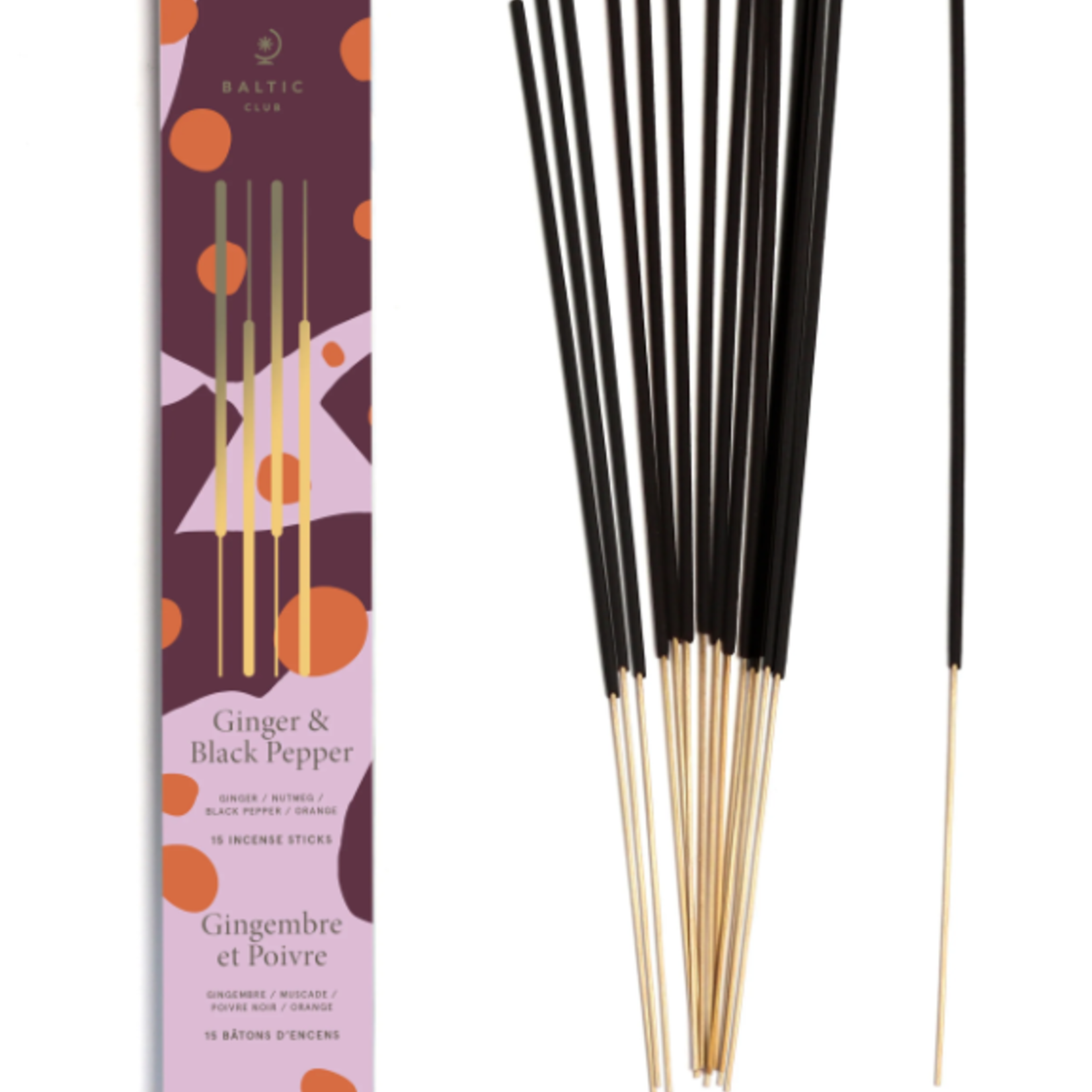 Baltic Club Encens parfumé Baltic Club – 15 bâtons