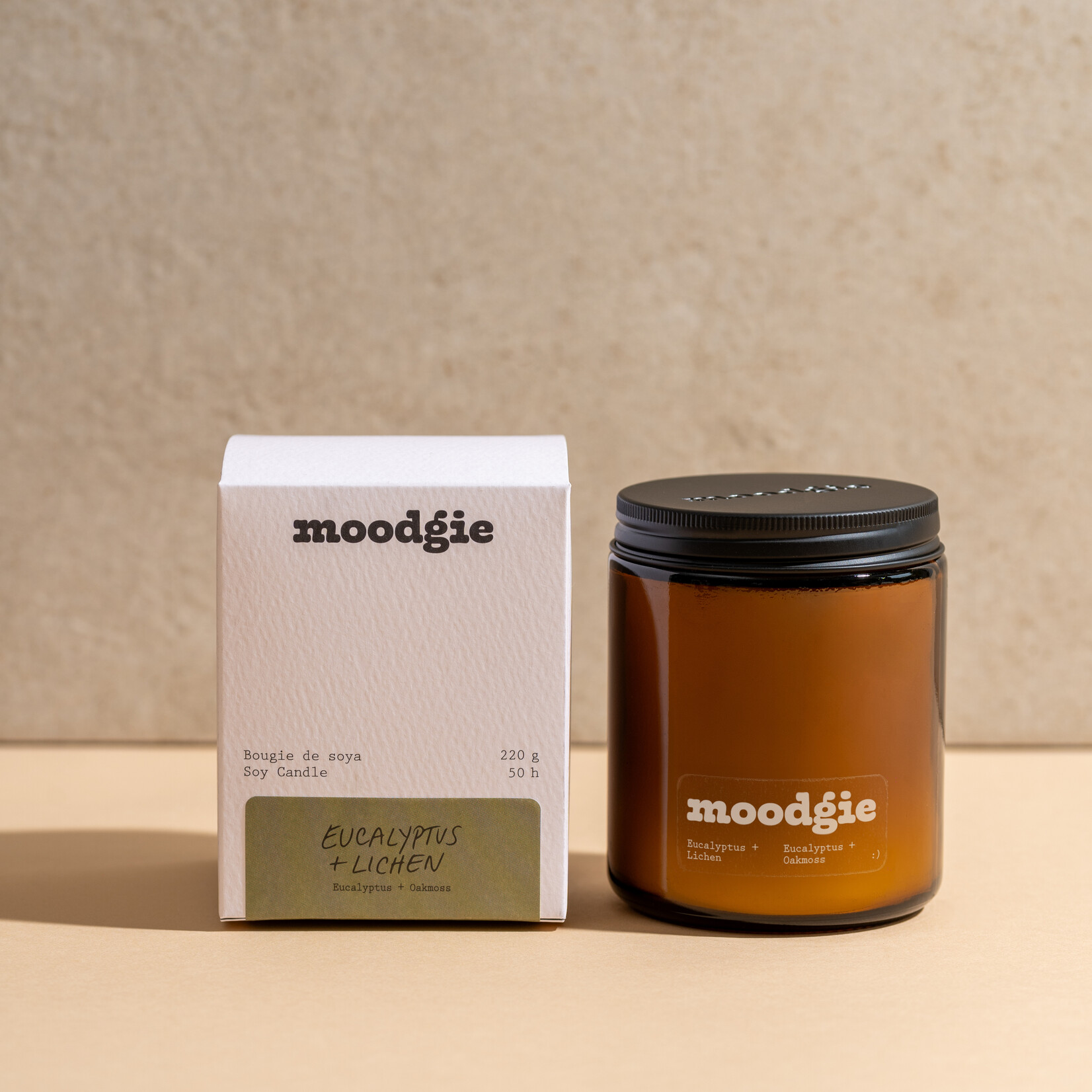 Moodgie Bougie parfumée Moodgie 220 g – Fabriquée à Montréal
