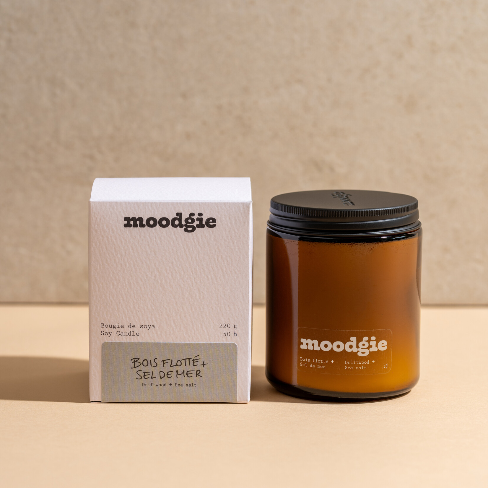 Moodgie Bougie parfumée Moodgie 220 g – Fabriquée à Montréal