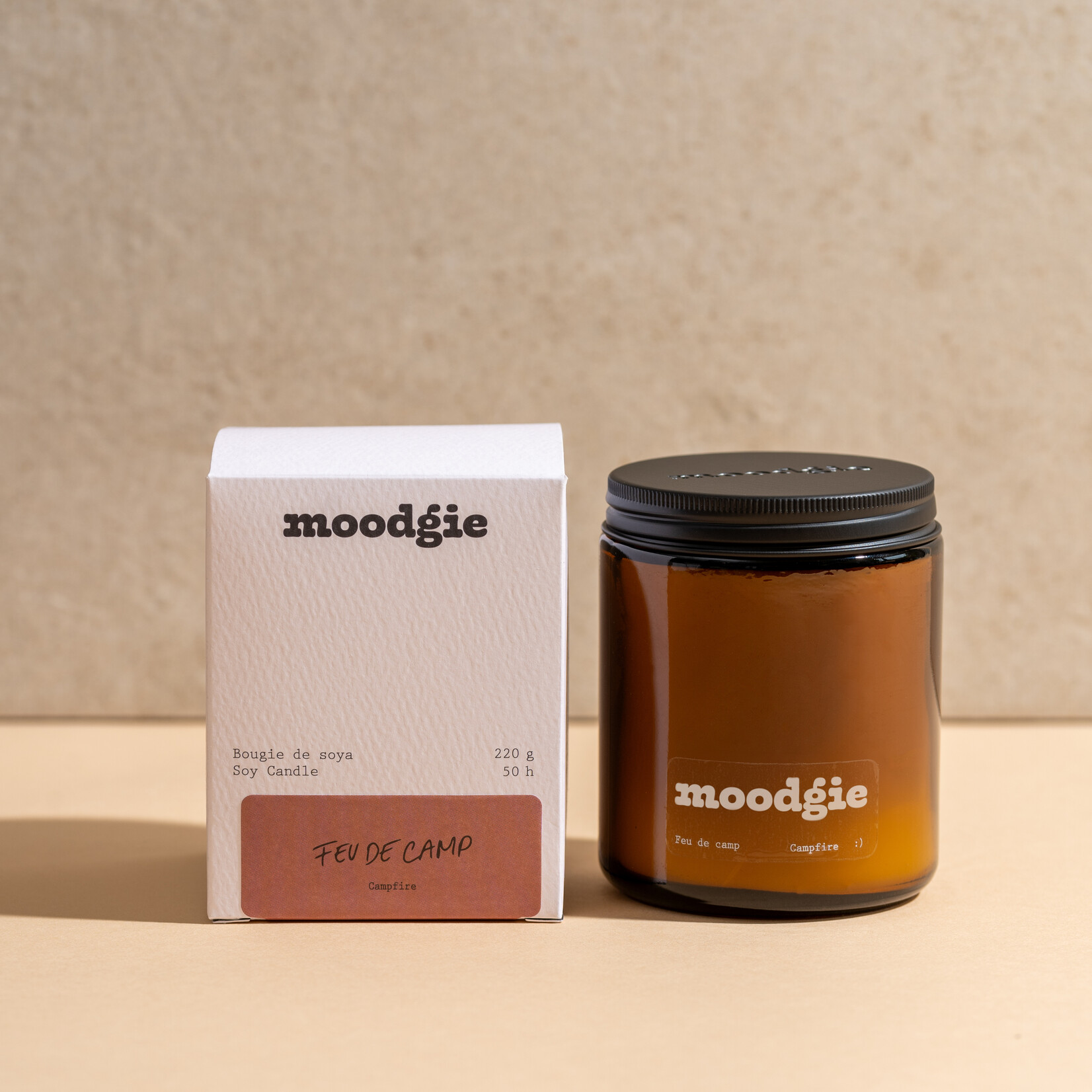 Moodgie Bougie parfumée Moodgie 220 g – Fabriquée à Montréal