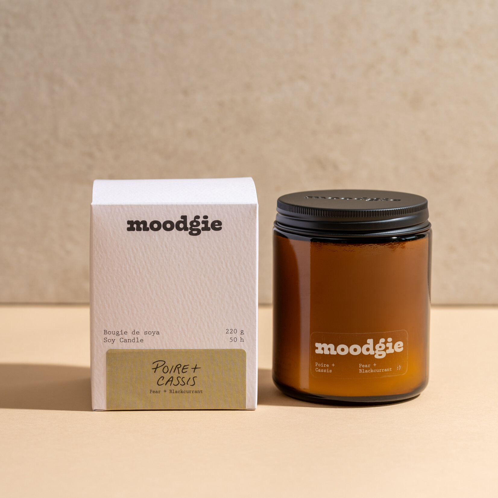 Moodgie Bougie parfumée Moodgie 220 g – Fabriquée à Montréal