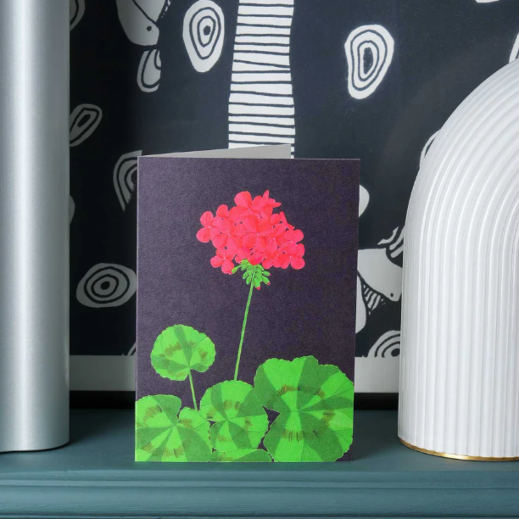 Stengun Drawings Stengun Drawings Greeting Card – Barbican Geranium