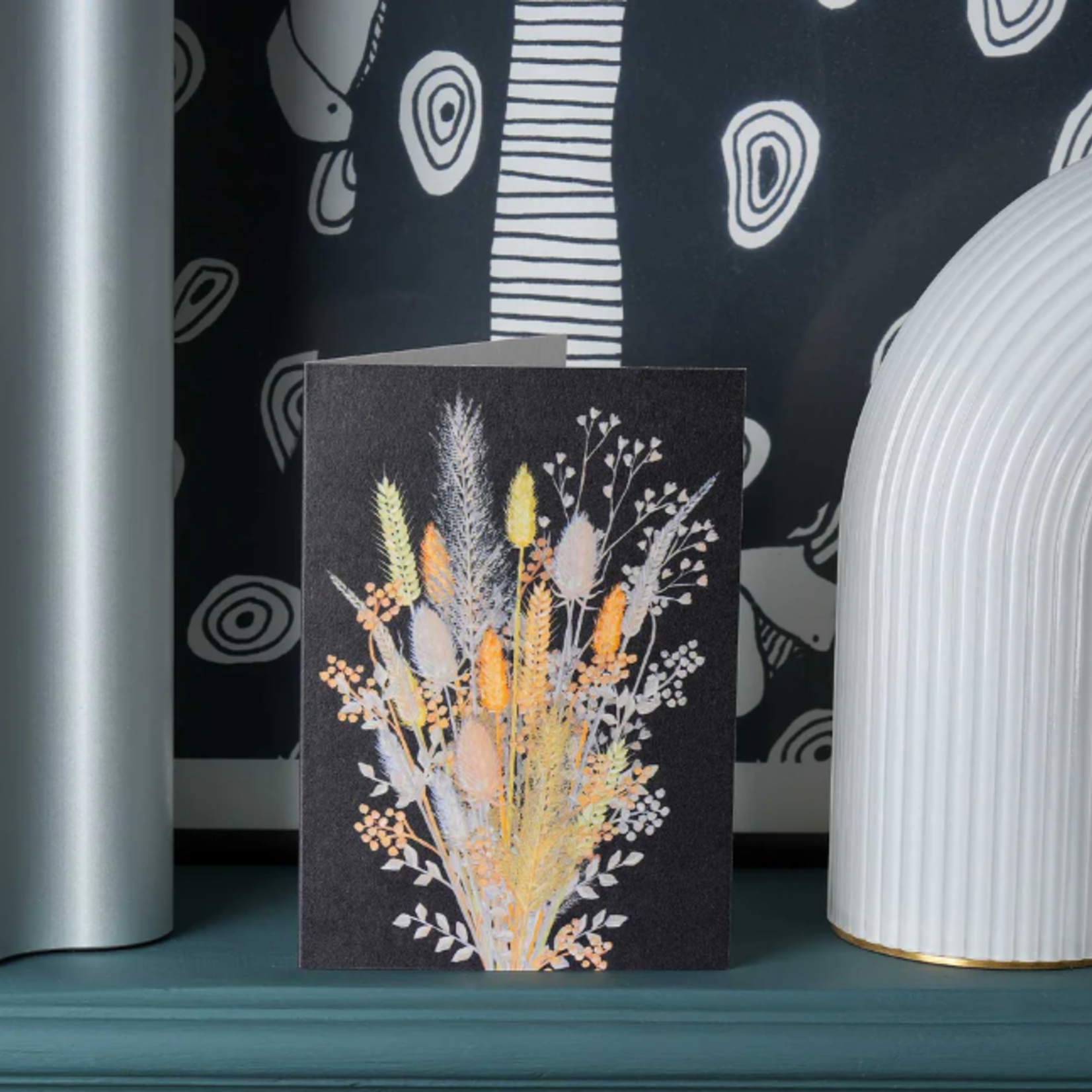 Stengun Drawings Stengun Drawings Greeting Card – Dried Stems