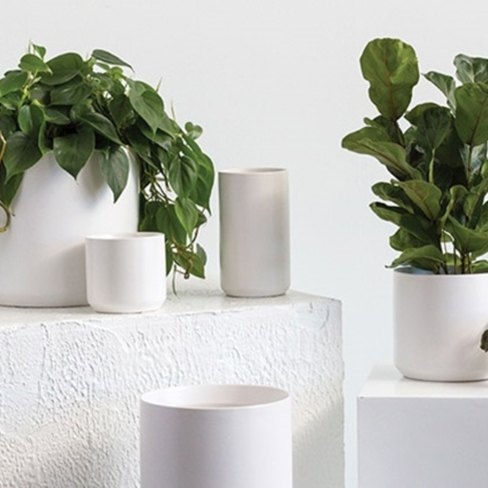 Cache-pot Kendall en céramique