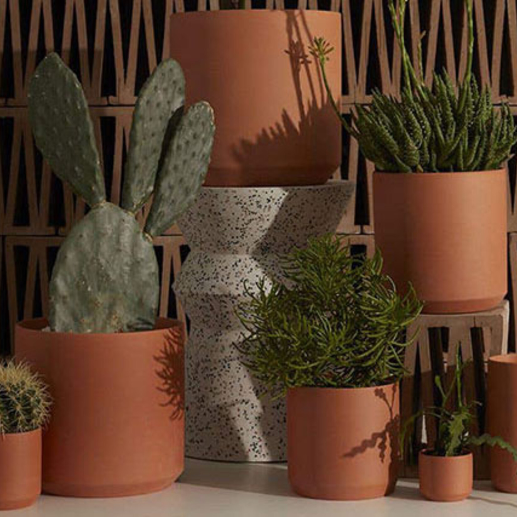 Cache-pot Kendall en céramique