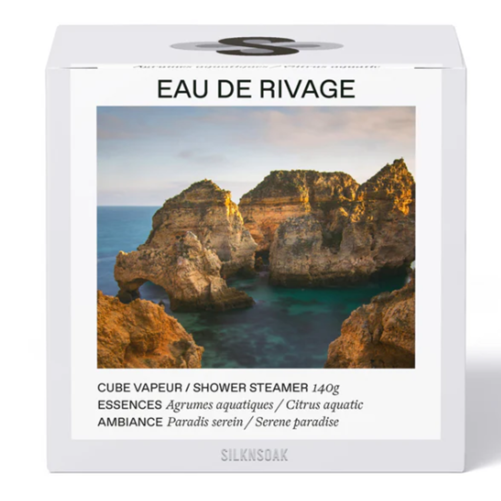 Silknsoak Cube vapeur pour la douche SilknSoak – 140 g