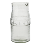 Indaba Pichet en verre pressé à vin
