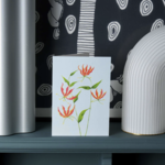 Stengun Greeting Card – Flame Lily