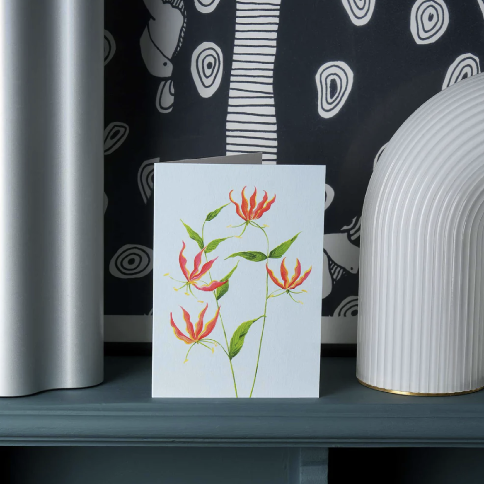 Carte de souhaits Stengun – Flame Lily