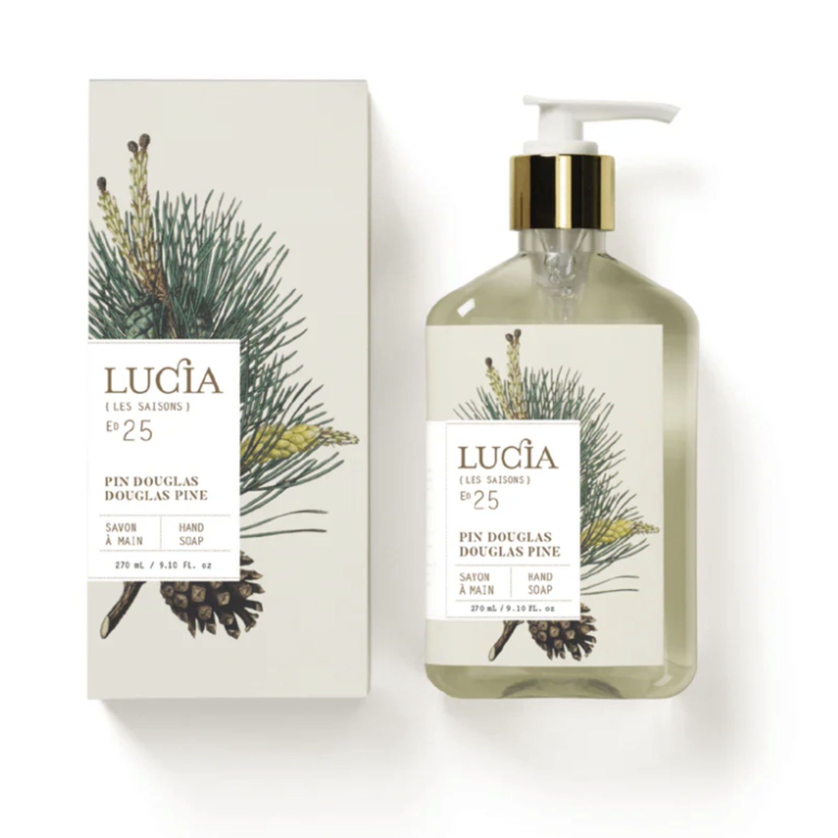 Lucia - Les saisons - Pin douglas - Savon à main 270ml
