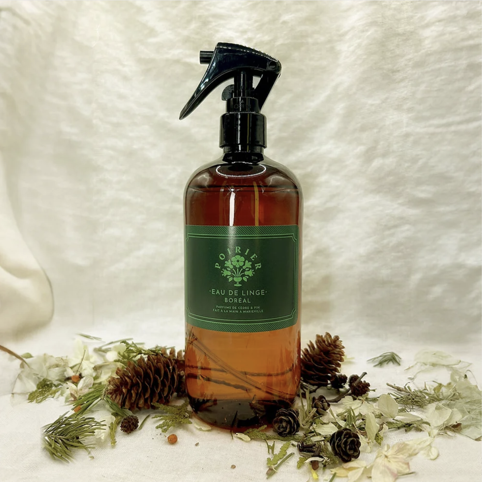 Eau de Linge - Poirier Ferme Florale - Cèdre et Pin