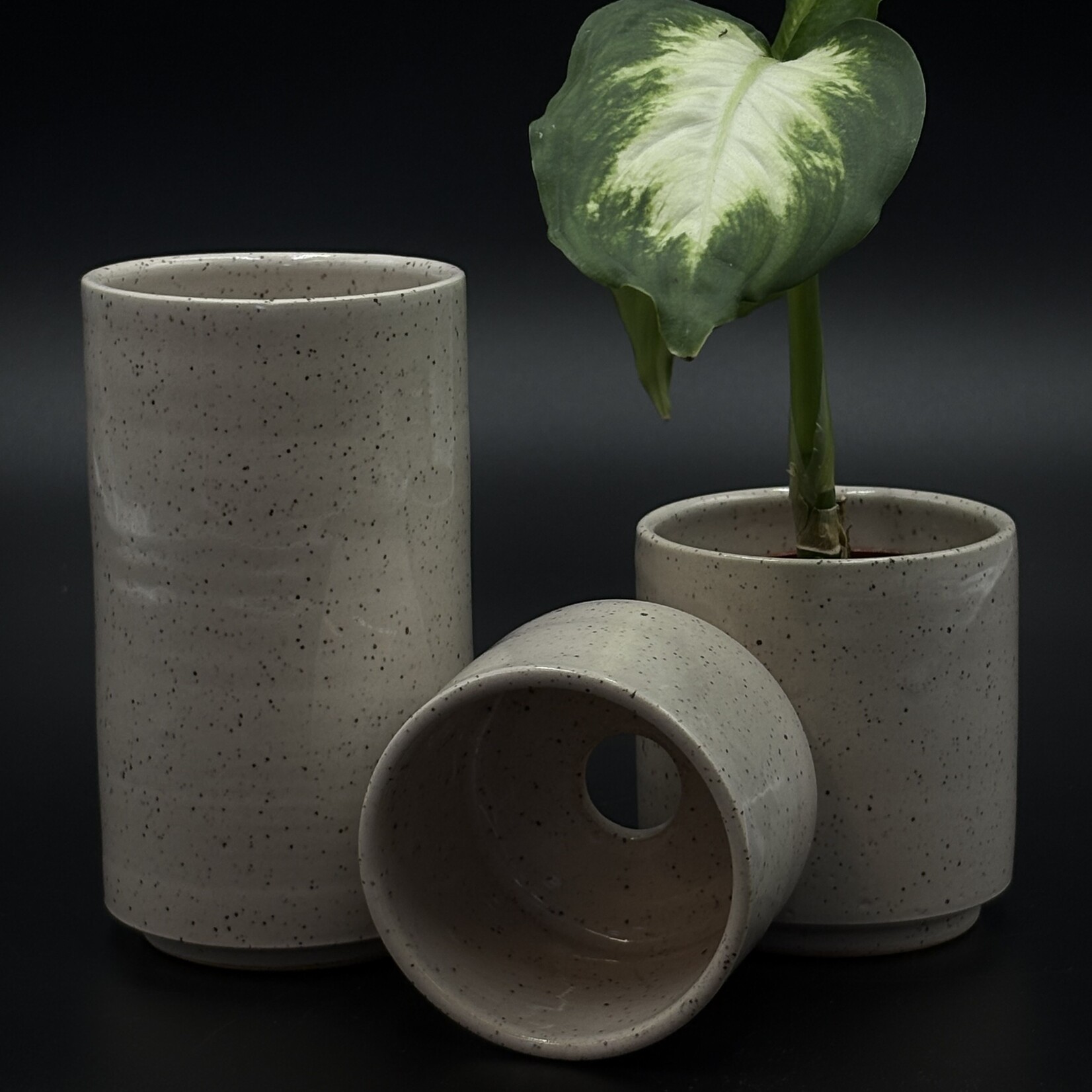 Pot en céramique fait à la main H.Didier